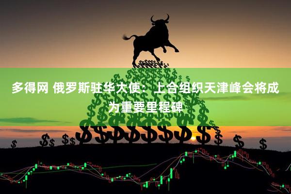 多得网 俄罗斯驻华大使：上合组织天津峰会将成为重要里程碑
